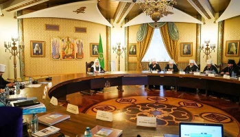 Святейший Патриарх Кирилл возглавил работу очередного заседания Высшего Церковного Совета