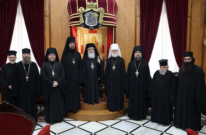 Иерусалимский Патриарх встретился с представителями Эстонской ПХЦ Иерусалимский Патриарх встретился с представителями Эстонской ПХЦ